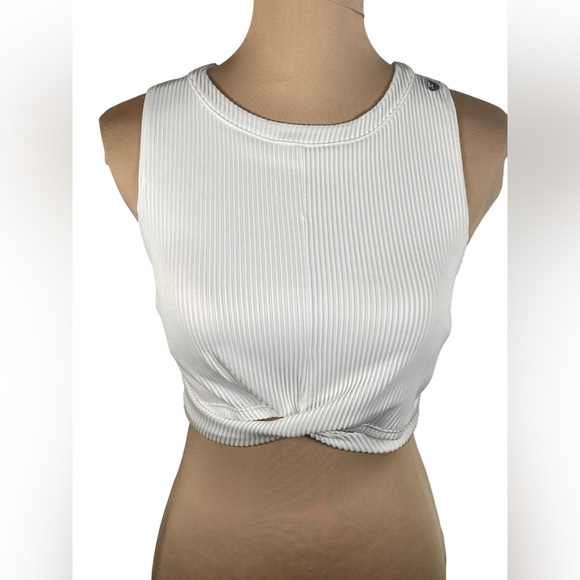 Hollister White Swim Top NWT Medium - Picture 1 of 5